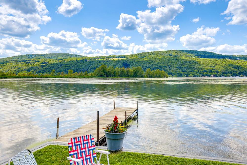 Canandaigua Lakefront Gem with Dock and Boat Slip